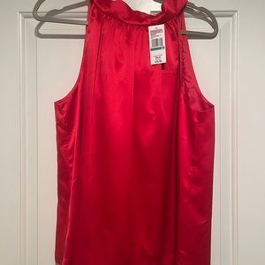 Vineyard Vines Holiday Tie Neck Top NWT